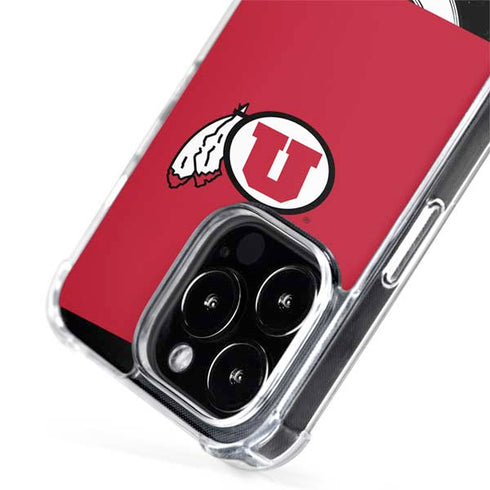 University of Utah Logo iPhone 15 Pro MagSafe Case